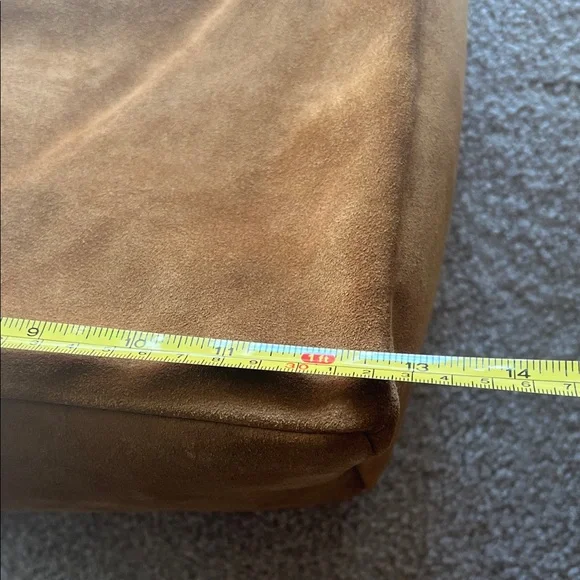 Sundance Camel/Saddle Suede Shoulder Slouch Bag, Western Boho Bag, NWT